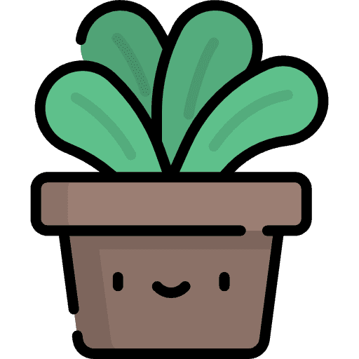 Boldog és egészséges növények ikon